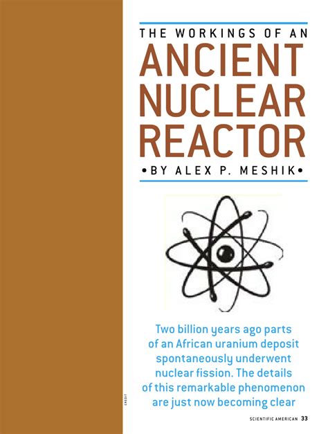 The Workings of an Ancient Nuclear Reactor - Scientific … - balustradellc