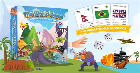 THE WORLD GAME Launches Board Game Version of Educational