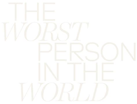 THE WORST PERSON IN THE WORLD - In Theaters February 4