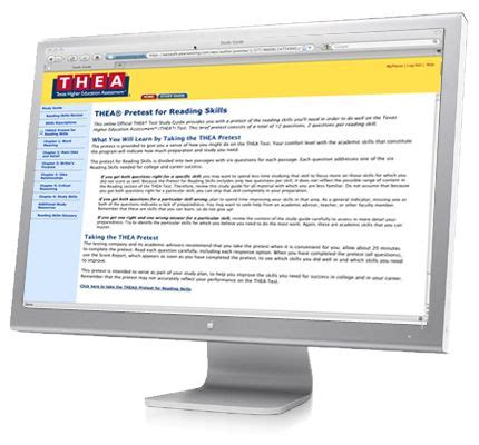 THEA Online Study Guide Home