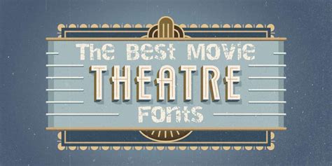 Theatre Fonts | MyFonts - muktibox.com