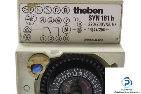 THEBEN SYN 161 H SEGMENT TIMESWITCH - Platinum …