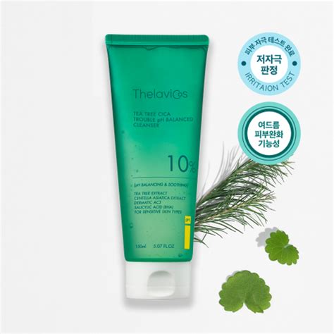 Thelavicos Tea Tree Cica Trouble Gel Cleansing Face for Acne-Prone Skin ... - balustradellc