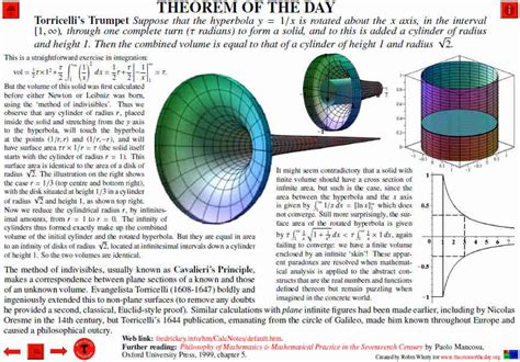 THEOREM OF THE DAY