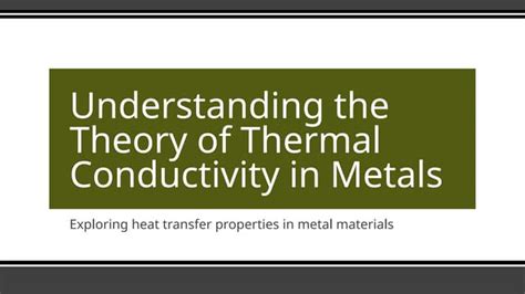 Thermal Conductivity of Metals.pptx - SARSEF Virtual Fair - wintechmobiles.com