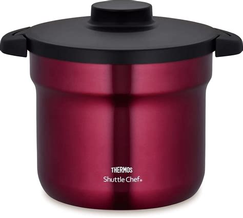 THERMOS ‎KBJ-4501 R Vacuum Thermal Cooker Shuttle Chef 4.3L …