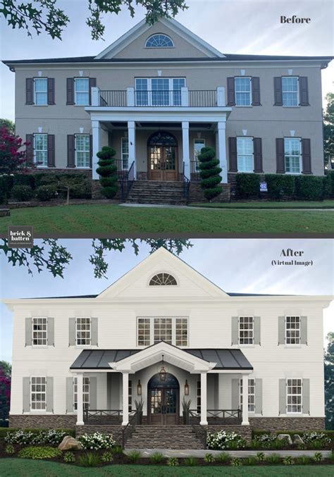 These Before-and-After Colonial Home Exteriors Boast … - balustradellc
