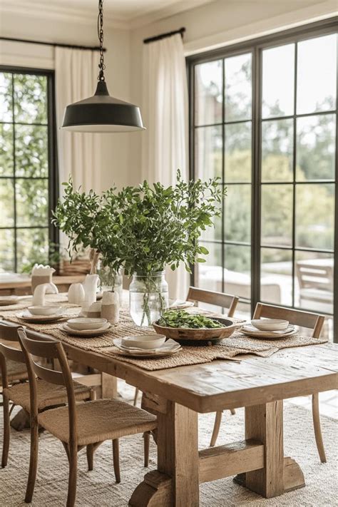 These Modern Farmhouse Dining Room Ideas Will Age Beautifully ... - balustradellc