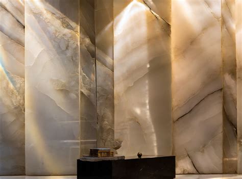 Thin Stone Panels | Backlit Onyx, Semi Precious - balustradellc