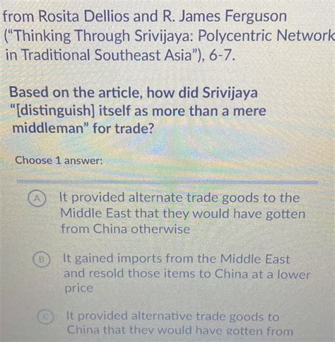 Thinking Through Srivijaya: Polycentric Networks in Traditional ... - wintechmobiles.com