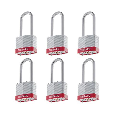 THIRARD Heavy Duty Laminated Padlock Keyed Alike Set …