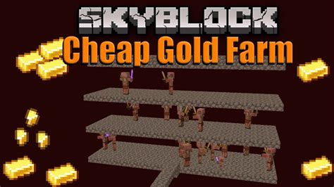 THIS AUTOMATIC GOLD FARM IS FREE! Roblox Skyblock - YouTube