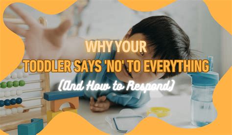 This Is Why Your Toddler Says No to Everything - balustradellc