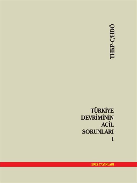 THKP-C/HDÖ ve 15 YIL. 