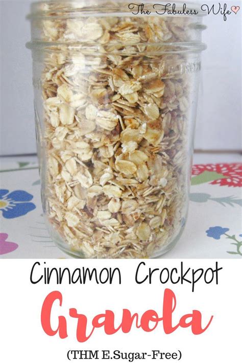 THM E Cinnamon Granola Three Ingredients - YouTube