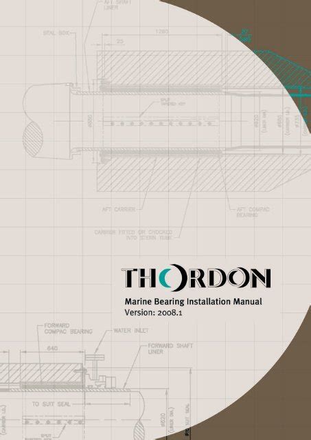 THORDON MARINE BEARING INSTALLATION MANUAL - PDF Free …