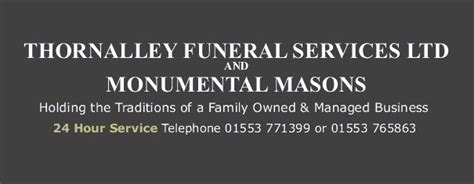 THORNALLEY FUNERAL SERVICES LTD people - GOV.UK