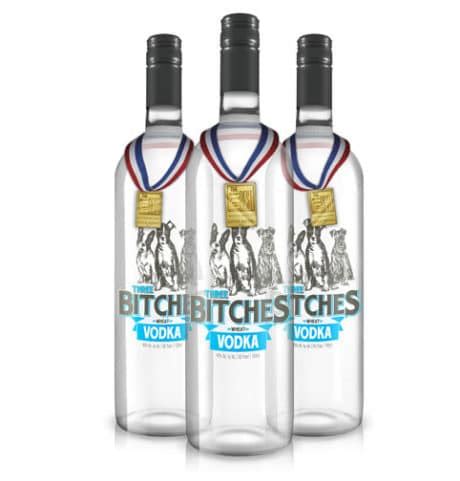 THREE BITCHES VODKA - 1 LITER – Manatawny Still Works