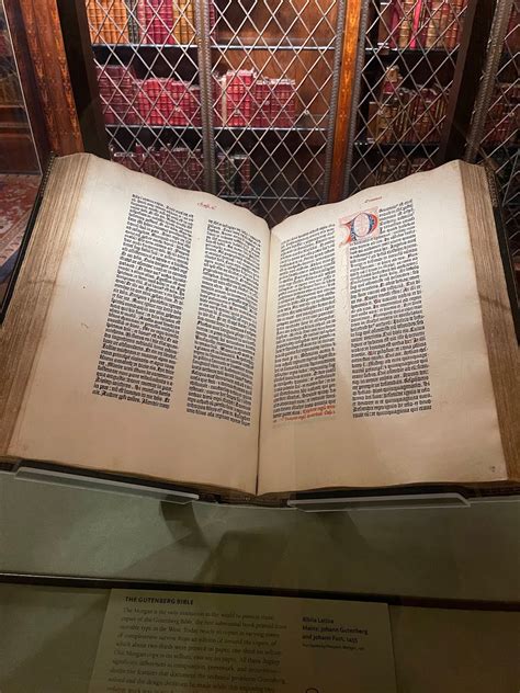 Three Gutenberg Bibles - The Morgan Library & Museum - wintechmobiles.com