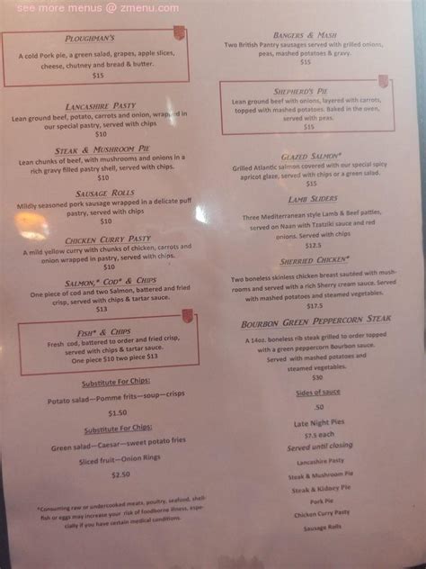 THREE LIONS PUB, Redmond - Menu, Prices & Restaurant Reviews …