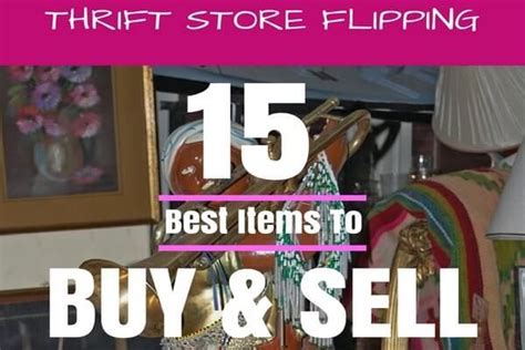 Thrift Store Flipping: 15 Best Items to Resell for Profit - balustradellc