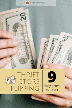 Thrift Store Flipping: 9 Easy Items to Resell For Profit - balustradellc