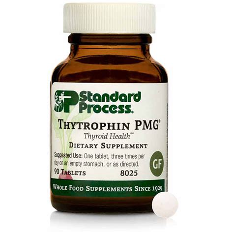 THYTROPHIN PMG By Standard Process 90 Tablets. Thyroid SupportShips Fast!Human Supplement