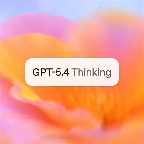 Ti presentiamo GPT-5.4 - OpenAI - raincitystudios.com