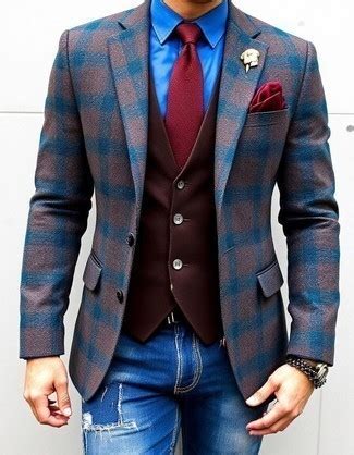 Tie with Denim Shirt Outfits For Men - Lookastic - balustradellc