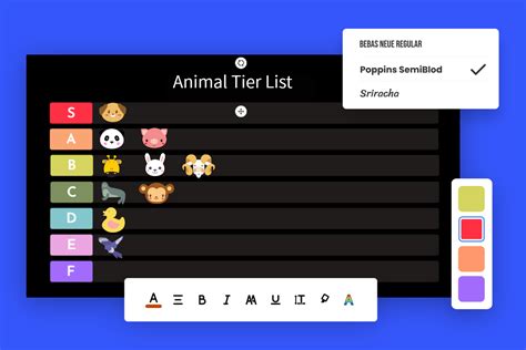 Tier List Maker | Voted #1 by Reddit - balustradellc