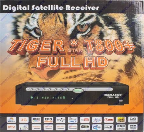 TIGER T800 Enigma HD  full hd software 2018.  A tiger is documented at a record-high el...