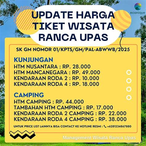 Tiket Ranca Upas - Harga Mulai Rp 28.000 - Traveloka - balustradellc