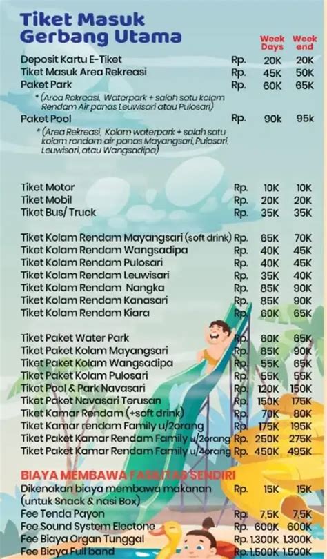 Tiket Taman Rekreasi Air Panas Alam Sari Ater - balustradellc