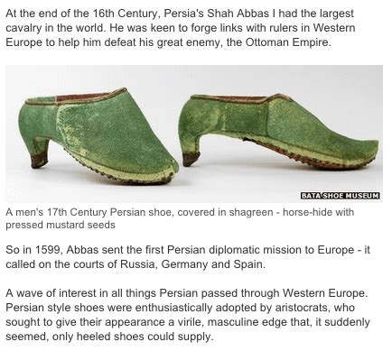 TIL heels were first made by the Persian cavalry to keep ... - wintechmobiles.com