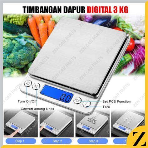 Timbangan Digital 3 Kg - Harga Terbaru Mei 2024 - raincitystudios.com