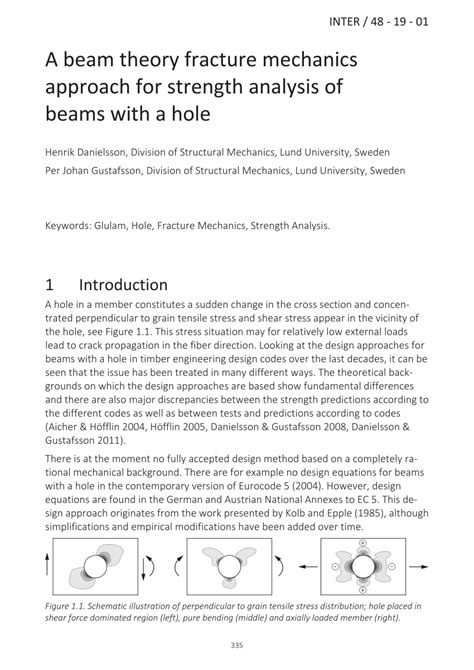 Timber Beams with Holes: Fracture Mechanics Approach | Journal of ... - wintechmobiles.com