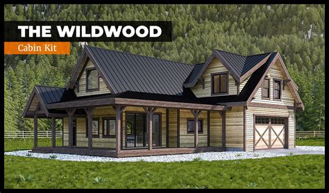 Timber Frame Cabin Kits | Floor Plans | 3D Designs - balustradellc