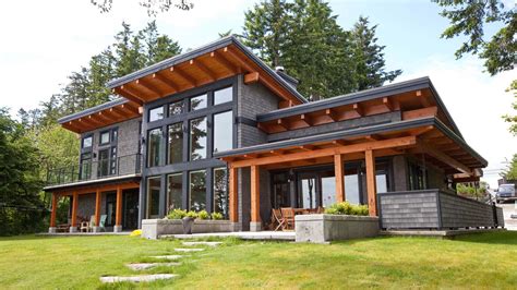 Timber Frame Houses: Modern Post & Beam Designs - balustradellc