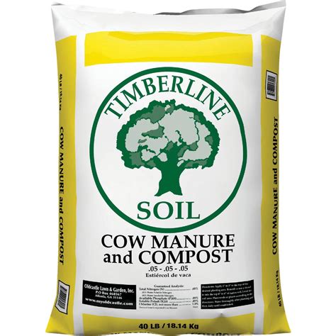 Timberline Cow Manure & Compost Soil, 40lb. - Farm and Home Supply - raincitystudios.com
