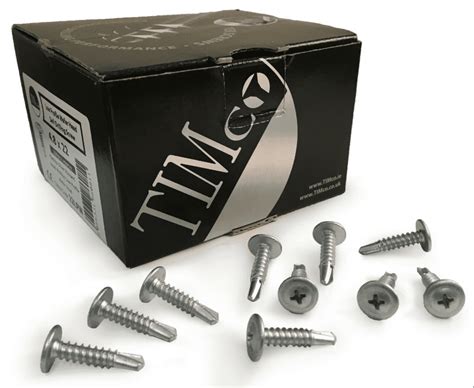 Timco 22LPW Metal Framing Screws; Low Profile Wafer Head Self Drill ... - balustradellc