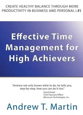 Time Management for High Achievers - MyOmniverse - balustradellc