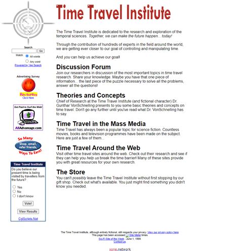Time Travel Institute - TTI - balustradellc
