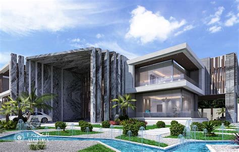 Timeless Luxury Villa Exterior & Landscape Design - balustradellc