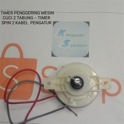 TIMER PENGERING MESIN CUCI 2 KABEL - Shop - raincitystudios.com