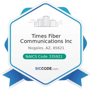 TIMES FIBER COMMUNICATIONS, INC. :: Virginia (US) :: …