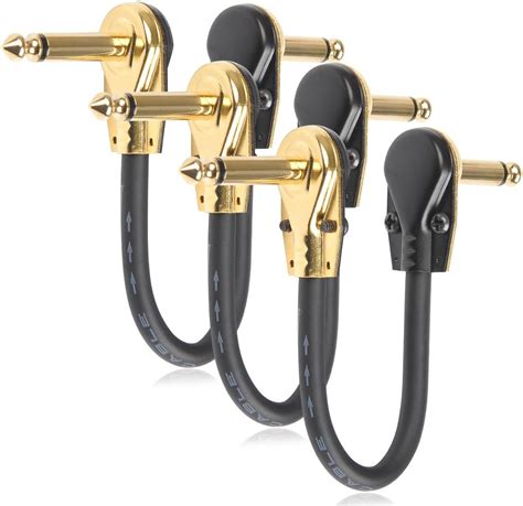 TIMESETL 3 Pack 6 Inch Guitar Patch Cable Ultra … - balustradellc