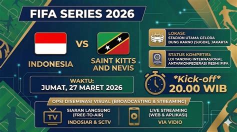 Timnas Indonesia vs Saint Kitts and Nevis Malam Ini, Bocoran John ... - raincitystudios.com
