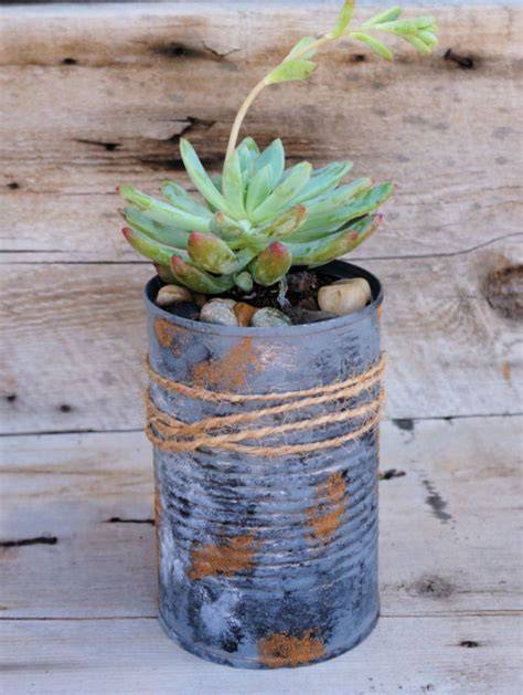 Tin Can Planter - Etsy UK - raincitystudios.com