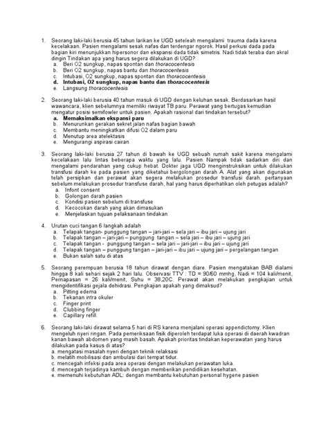 Tindakan Keperawatan di UGD untuk Pasien Darurat - balustradellc