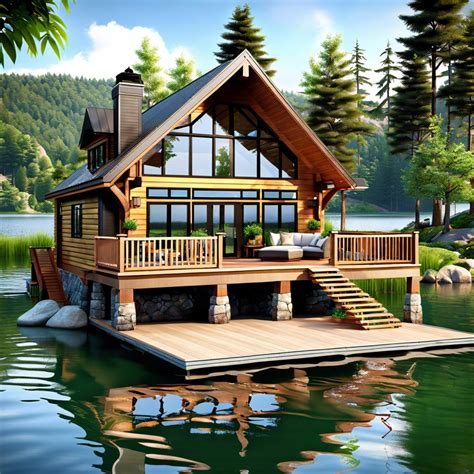 Tiny Lake House Plans - The House Designers - balustradellc